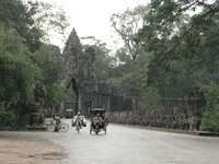 south gate of angkor thom Siem reap, South East Asia, Cambodia, Asia