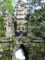 north gate of angkor thom Siem Reap, South East Asia, Cambodia, Asia