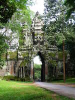 north gate Siem Reap, South East Asia, Cambodia, Asia
