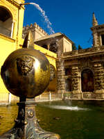 view--mercury pool lion head Seville, Andalucia, Spain, Europe