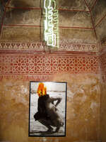 view--burning head Marrakech, Interior, Morocco, Africa