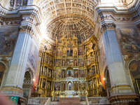 view--centerpiece of monastery st jeronimos Malaga, Granada, Andalucia, Spain, Europe