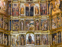 view--altar of monastery st jeronimos Malaga, Granada, Andalucia, Spain, Europe