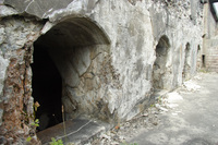 military caves on hakodate mountain 