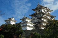 building of himeji castle 