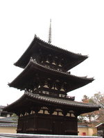 three storied pagoda - near kofuku ji 