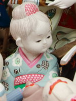 blue clay doll 