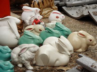porcelain rabbits 