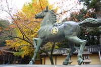 kompira shrine donation horse 