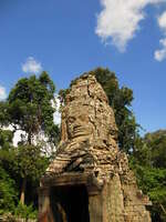 ta prohm gopuras Siem Reap, South East Asia, Cambodia, Asia