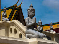 view--buddhas Phnom Penh, South East Asia, Vietnam, Asia