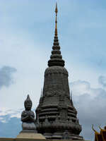 king ang duong stupa Phnom Penh, South East Asia, Vietnam, Asia