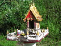 laos portable temple Vientiane, Hin Boun Village, South East Asia, Laos, Asia
