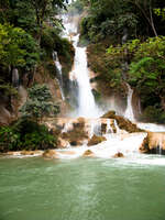 kuangxi waterfall Luang Prabang, South East Asia, Laos, Asia