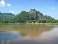 slow boat of laos Pakbeng, Luang Prabang, South East Asia, Laos, Asia