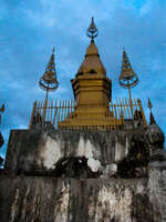 phousi temple Luang Prabang, South East Asia, Laos, Asia