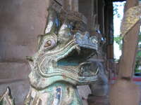 haw pha kaew dragon Luang Prabang, Vientiane, South East Asia, Laos, Asia