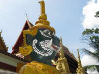 wat mixayaram Vientiane, South East Asia, Laos, Asia