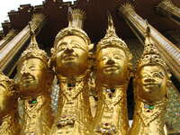 naga heads Bangkok, South East Asia, Thailand, Asia