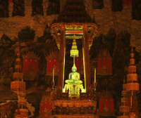 temple of emerald buddha Bangkok, South East Asia, Thailand, Asia