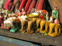 elephant figurines Bangkok, South East Asia, Thailand, Asia