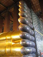 buddha toes Bangkok, South East Asia, Thailand, Asia