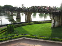 bridge over river kwai Kanchanaburi, South East Asia, Thailand, Asia