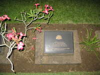grave of sweatman Kanchanaburi, South East Asia, Thailand, Asia
