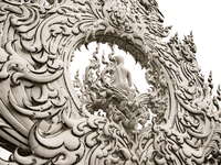 silver buddha Chiangrai, Chiang Khong, South East Asia, Thailand, Laos, Asia
