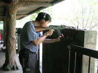shoting ak47 Saigon, South East Asia, Vietnam, Asia