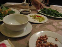 food--dinner at com viet Halong Bay City, Ha Noi, South East Asia, Vietnam, Asia