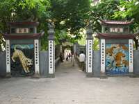 dragon and tiger gate Halong Bay City, Ha Noi, South East Asia, Vietnam, Asia
