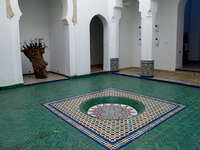 view--yamou in the courtyard Marrakech, Interior, Morocco, Africa