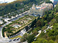 view--city hall of malaga Malaga, Andalucia, Spain, Europe