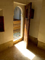 secret door Marrakech, Interior, Morocco, Africa