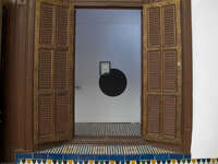 view--artist window Marrakech, Interior, Morocco, Africa