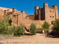 entrance Ouarzazate, Interior, Morocco, Africa