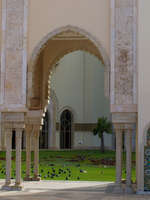 mosque arch Casablanca, Marrakesh, Imperial City, Morocco, Africa