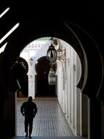 medersa cherratine fes muslim Fez, Imperial City, Morocco, Africa