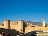 fez medina exit Fez, Imperial City, Morocco, Africa