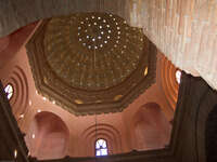 domed ceiling of opera house Ouarzazate, Interior, Morocco, Africa
