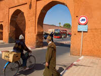 bab er-rob Marrakech, Imperial City, Morocco, Africa