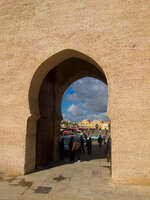 bab entrance Meknes, Imperial City, Morocco, Africa