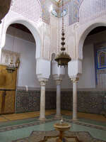 mausolee moulay ismail fountain Meknes, Imperial City, Morocco, Africa
