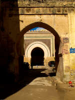 route darel kebira Meknes, Imperial City, Morocco, Africa