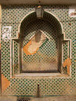 muslim foundtain Meknes, Moulay Idriss, Imperial City, Morocco, Africa