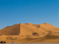 desert dune Merzouga, Sahara, Morocco, Africa