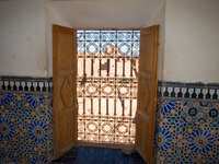 moors windows Ouarzazate, Interior, Morocco, Africa