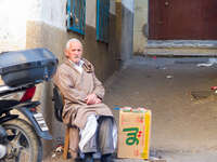 cigarette seller Tangier, Mediterranean, Morocco, Africa