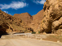 road in todra gorge Tomboctou, Todra Gorge, Morocco, Africa
